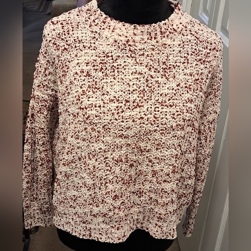 Pink Rose Sweater Size M